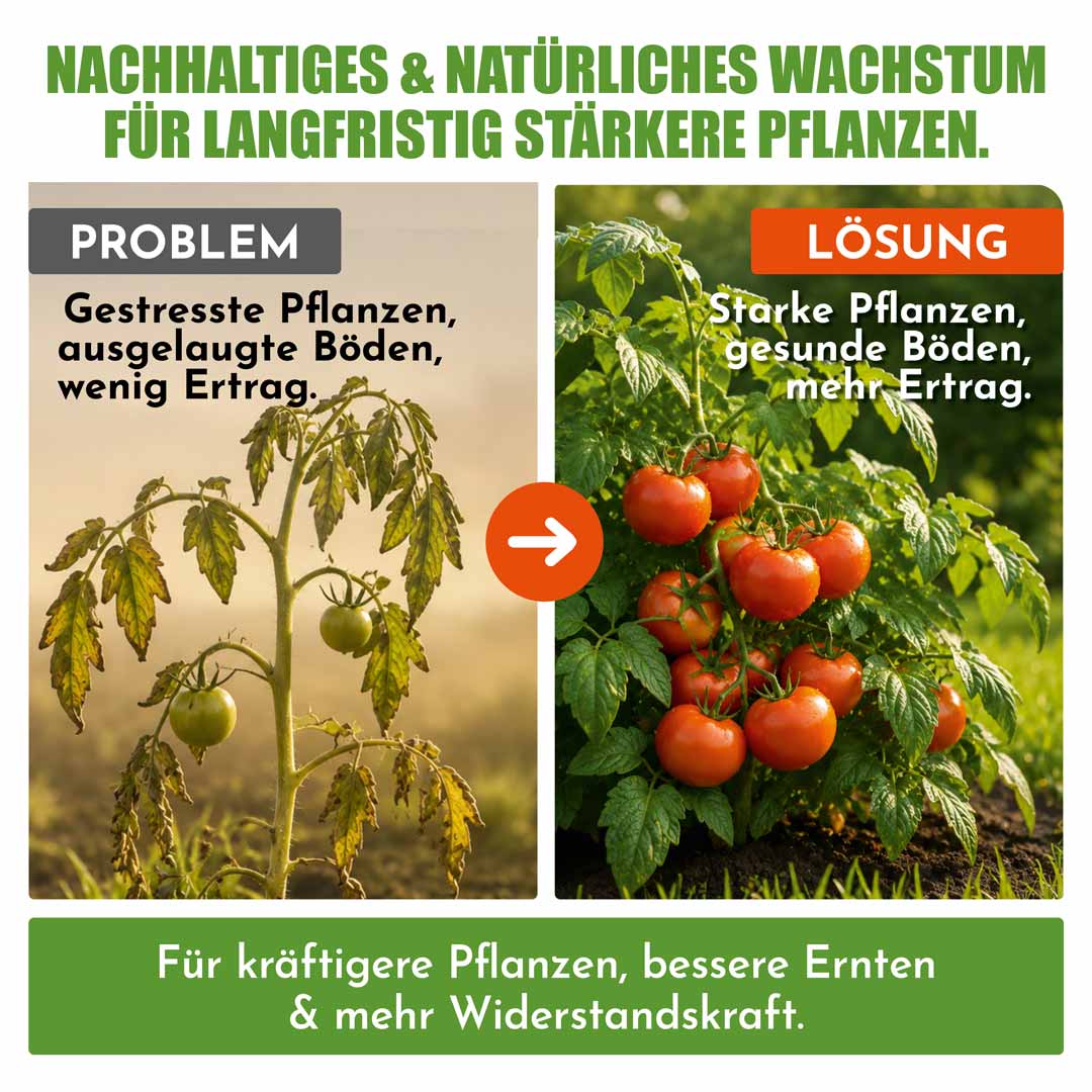 Vorher-Nachher Flora ANtan Algendünger